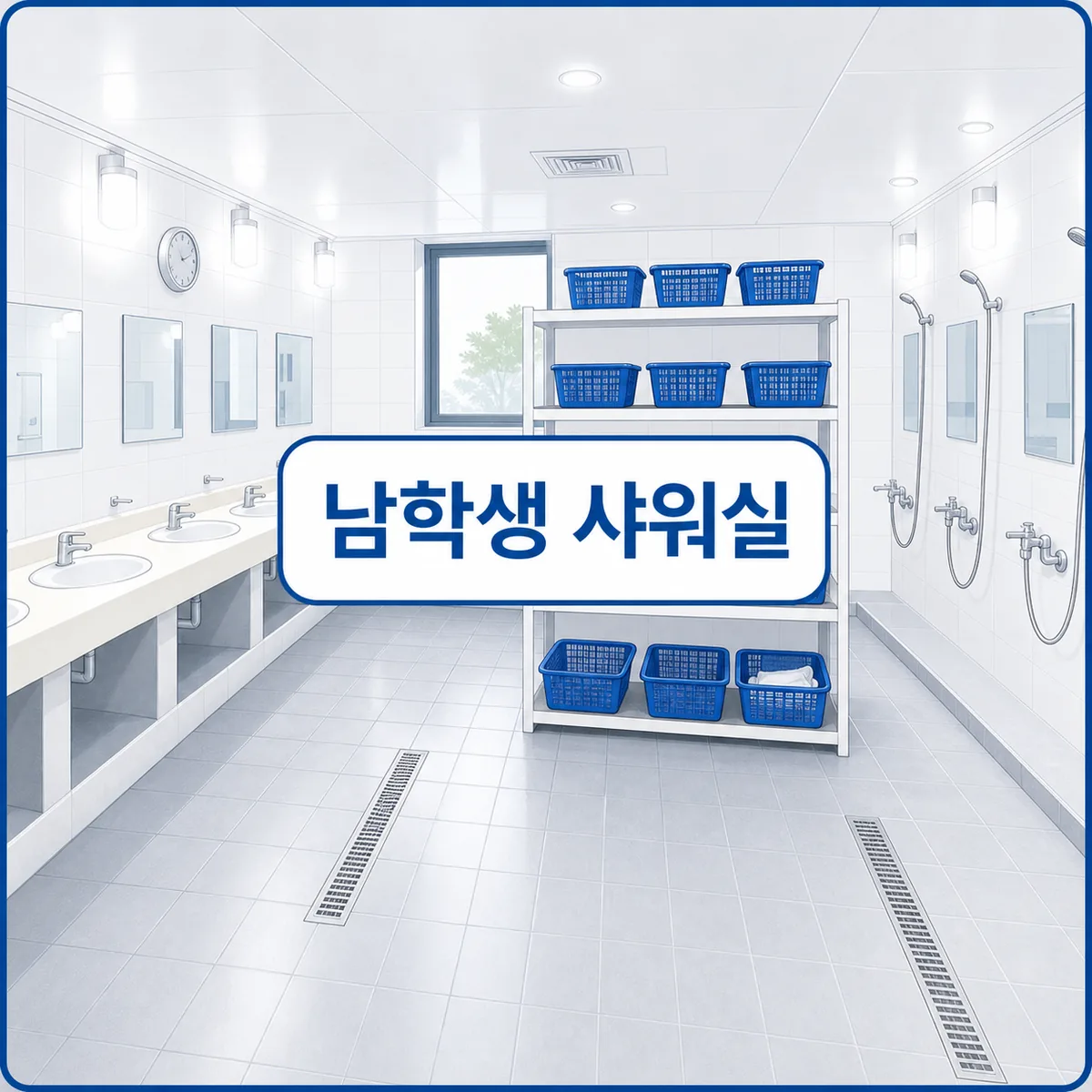 남학생 샤워실