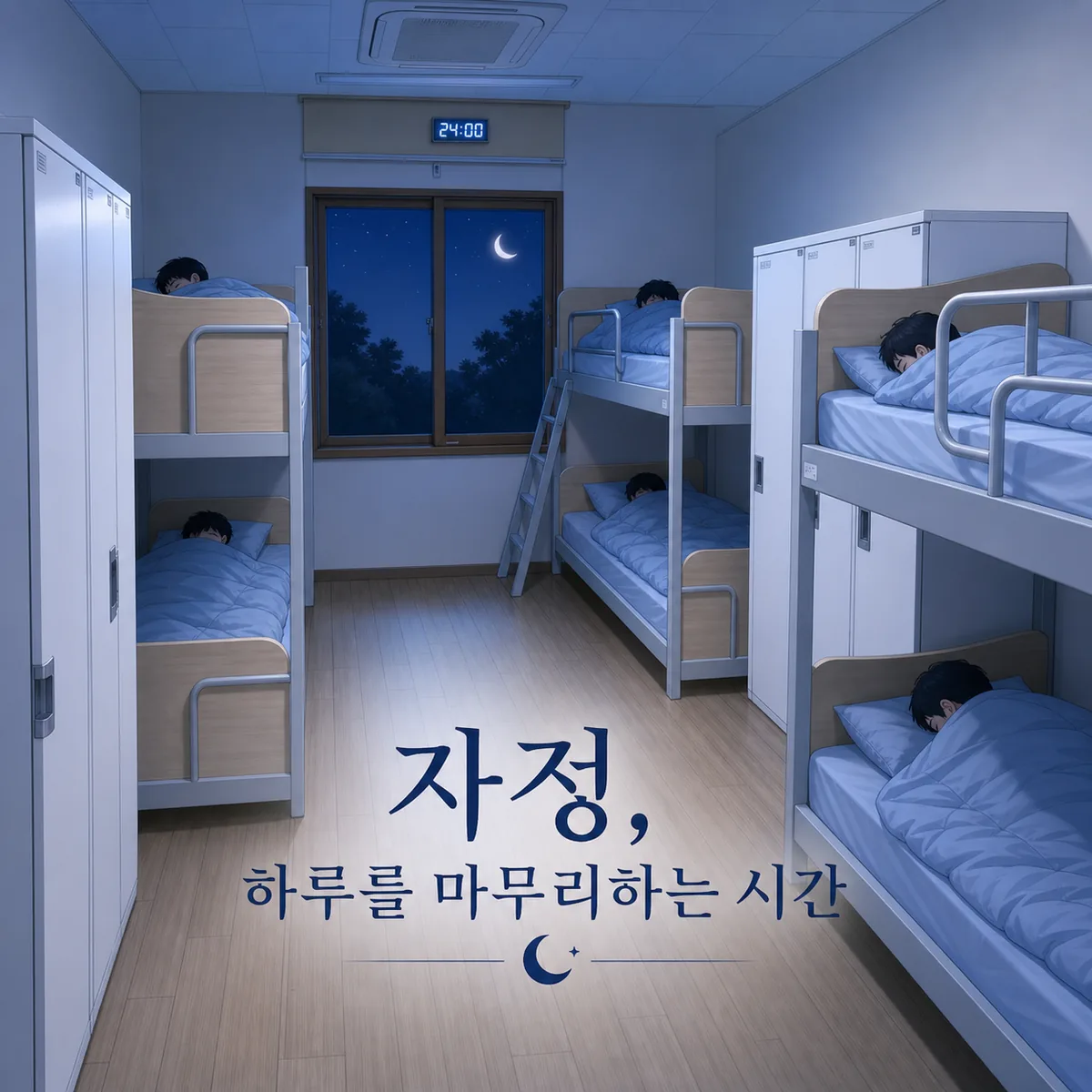 자정, 하루를 마무리하는 시간